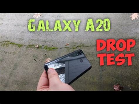 samsung galaxy a20 drop test|Drop.